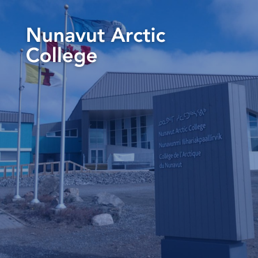 A picture of the exterior of Nunavut Arctic College